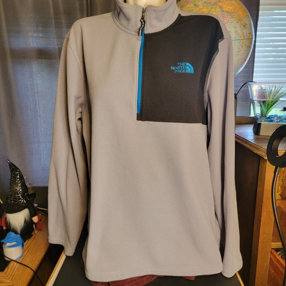 Mens North Face Quarter Zip Mens Pullover Fleece